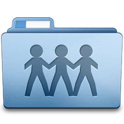 Blue Sharepoint Icon 256x256 png
